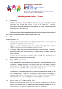 PPN Representatives Charter